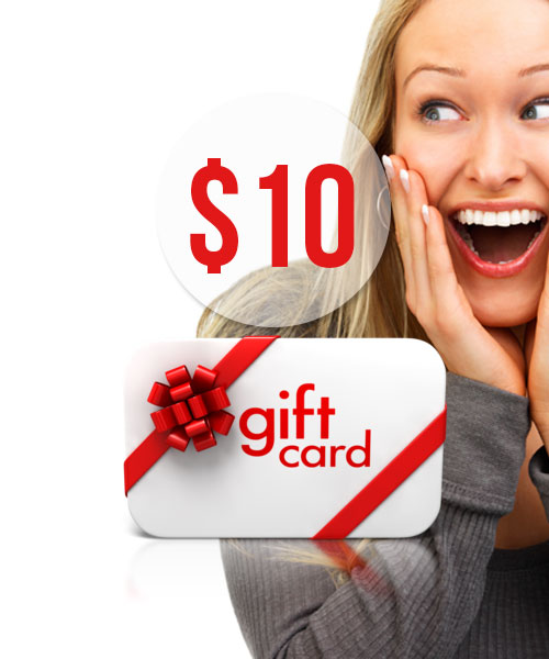 $10 gift card