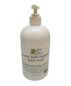 Organic Baby Shampoo (Orange)