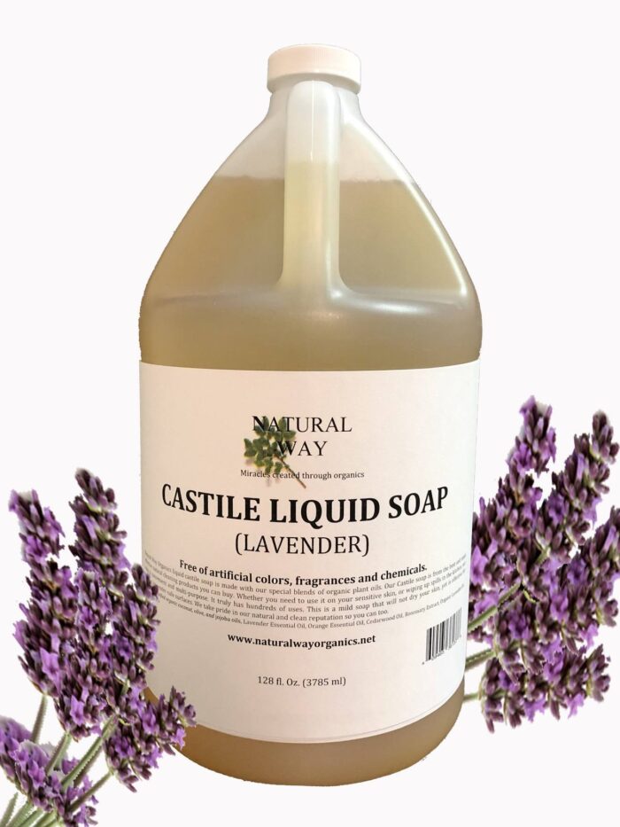 Castile Soap – Lavender 128 Oz. Gallon